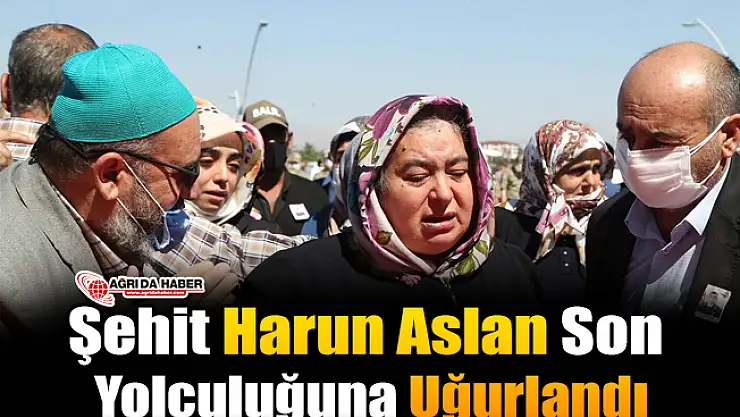 Şehit Harun Aslan Son Yolculuğuna Uğurlandı