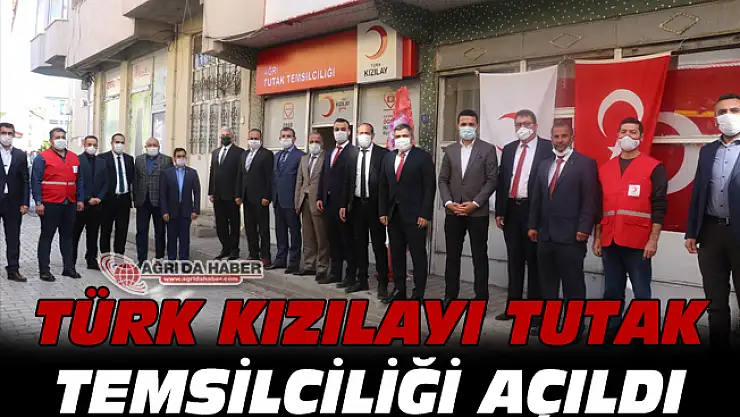Türk Kızılayı Tutak Temsilciliği Açıldı