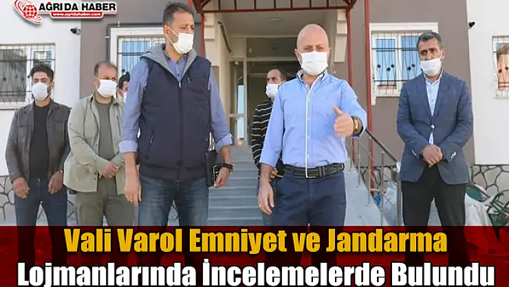 Vali Osman Varol Emniyet ve Jandarma Lojmanlarında İncelemelerde Bulundu