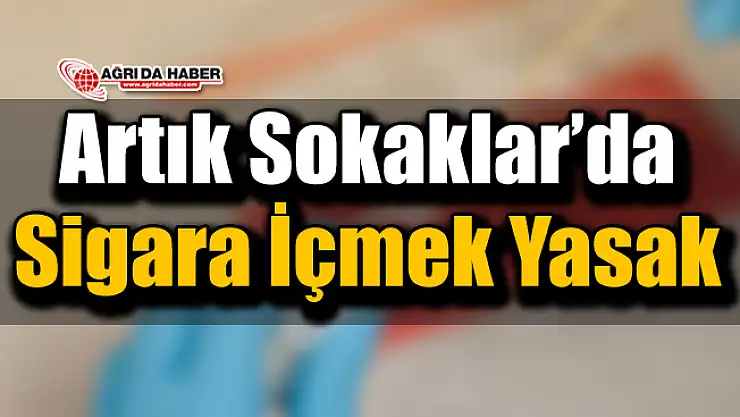 Artık Açık Alanda Sigara İçmek Yasak