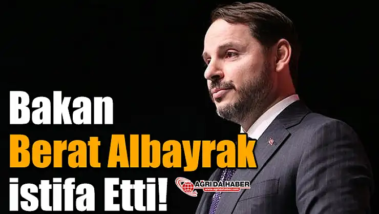 Berat Albayrak'dan Açıklama! İstifa Etme Kararı Aldım