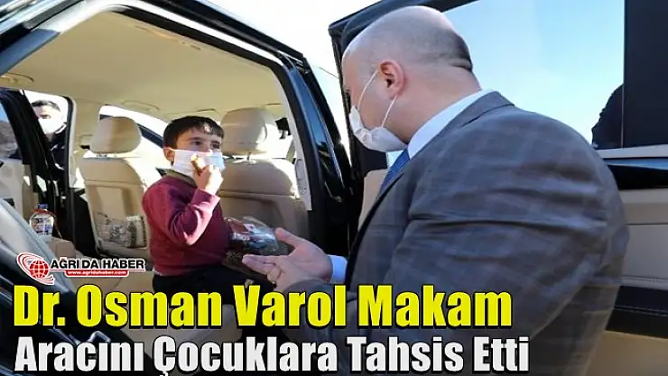 Dr. Osman Varol Makam Aracını Çocuklara Tahsis Etti