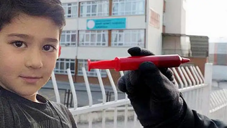 Şırınga Çikolata Kurbanı Çocuk Suçlu bulundu!