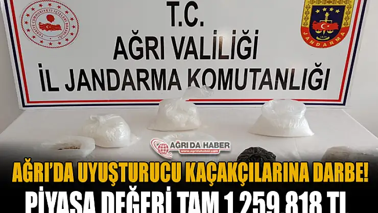 Ağrı'da 5 kilogram 887 gram Metamfetamin Maddesi ele geçirildi