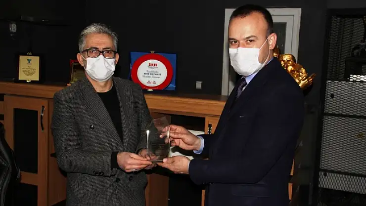 Ağrı Milli Eğitim Müdürü Mehmet Faruk Tekin'in teşekkür ziyaretleri