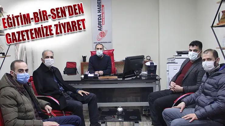 Eğitim-Bir-Sen Ağrı Şubesinden Ağrı'da Habere Ziyaret