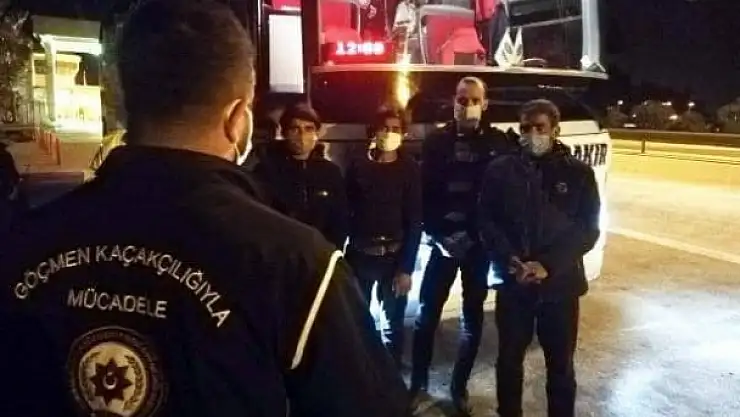 Doğubayazıt'dan Ülkeye Giriş Yapan 4 Kaçak Göçmen Osmaniye'de Yakalandı