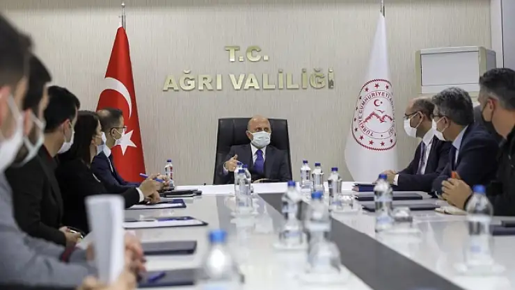 Vali Varol Başkanlığında Gıdakent Projesi Hakkında Toplantı Gerçekleştirildi