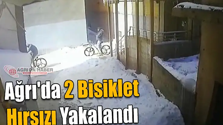 Ağrı'da 2 Bisiklet Hırsızı Yakalandı