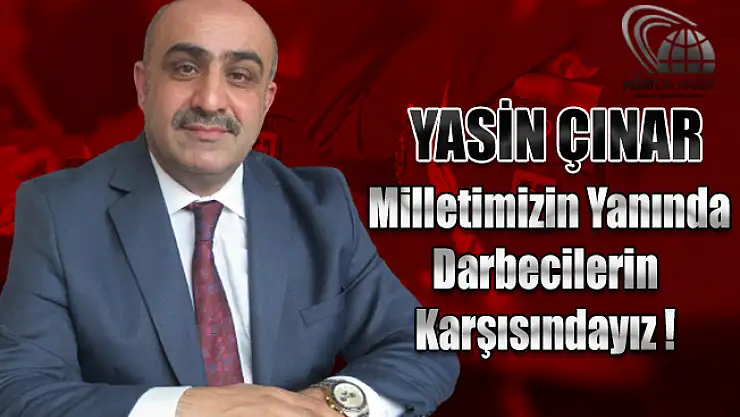 Diyanet-sen Ağrı şube Başkanı Yasin Çınar'dan Generallere tepki