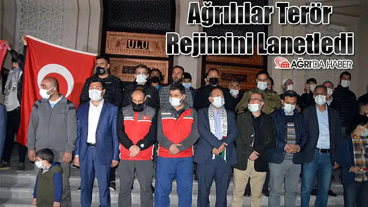 Ağrılılar Terör Rejimini Lanetledi