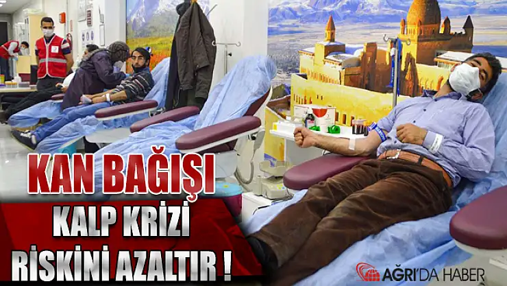 Düzenli kan bağışı kalp krizini yüzde 90 riskini azaltıyor