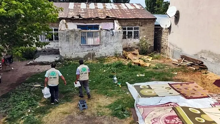 Ağrı'da ihtiyaç sahibi ailelere yardım yapıldı