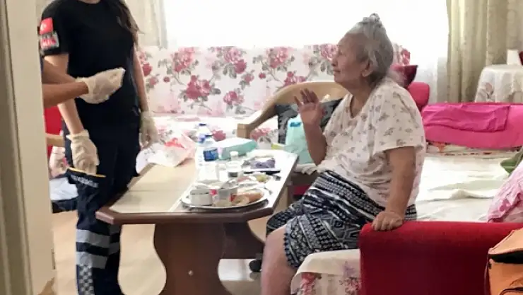Yaşlı Kadın, tencere sayesinde kurtuldu
