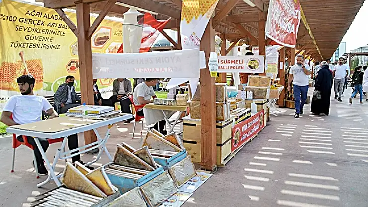 Ağrı'da 4'üncü Geleneksel Bal Festivali başladı