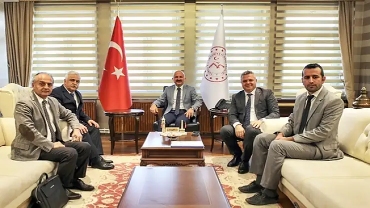DSİ Erzurum 8. Bölge Müdürü Ağrı'da incelemeler yaptı