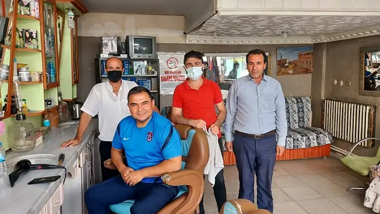 Kaymakam Alper Balcı esnafları ziyaret etti