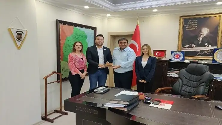 UCİM Gönüllüleri'den Diyadin Kaymakamı'na Ziyaret