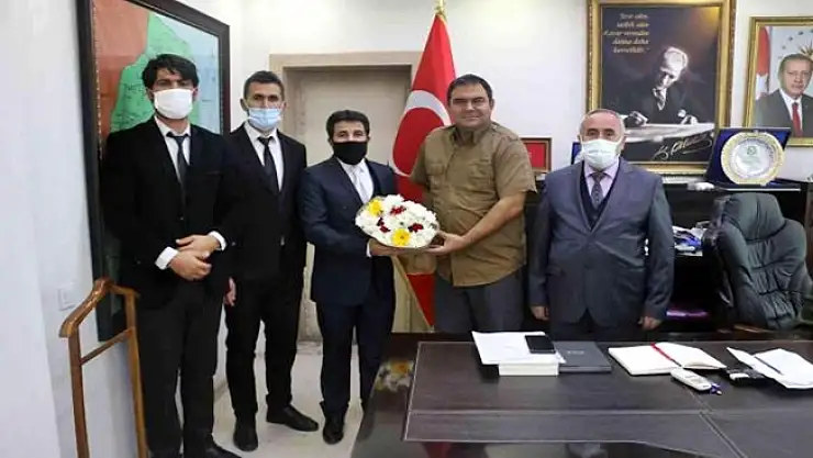 Müftülükten Diyadin Kaymakamı'na Ziyaret
