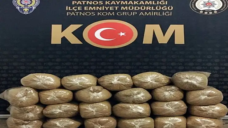 Patnos'ta Kaçak Tütün Operasyonu!