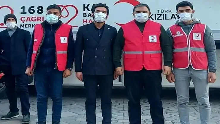 Diyadin'de Kan Bağışı Kampanyası Düzenlendi