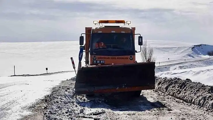 Ağrı'da 207 köy yolu ulaşıma kapandı