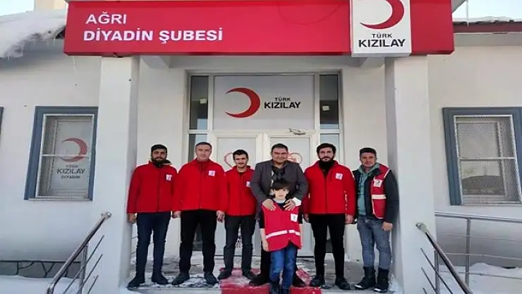 Alper Balcı'dan Kızılay Diyadin Şubesine Ziyaret