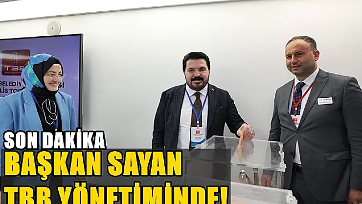 SON DAKİKA.. BAŞKAN SAYAN TBB YÖNETİMİNDE!