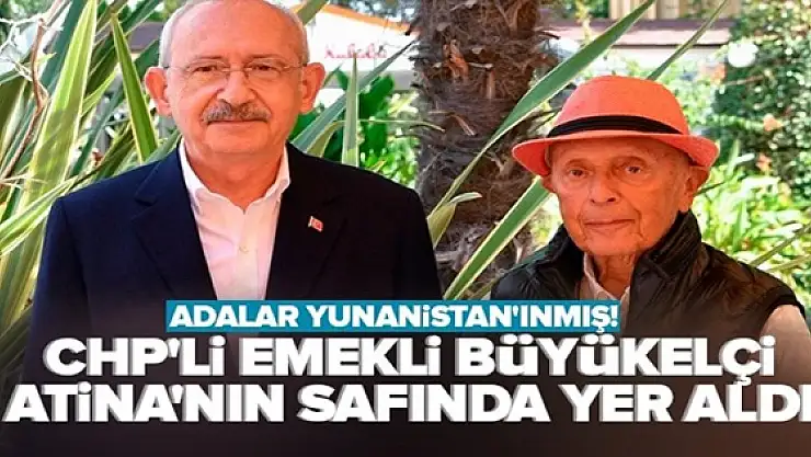 Şok Açıklama: Adalar Yunanistan'dır.