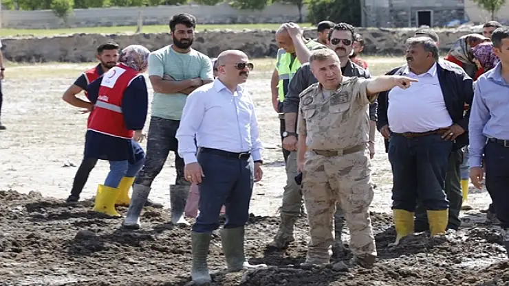 Vali Varol, Karabulak Köyünde İncelemelerde Bulundu