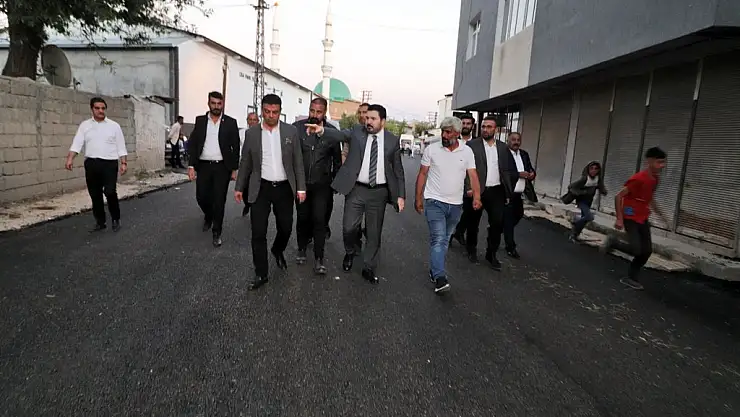 Başkan Sayan Çalışmaları Yerinde İnceledi