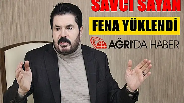 Başkan Sayan:  'Ortak  bir adayı belirleyemiyorlar'