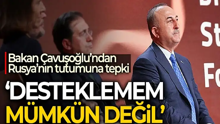 Dışişleri Bakanı Mevlüt Çavuşoğlu: 'Ukrayna'nın toprak bütünlüğünün garanti altına alınması lazım'