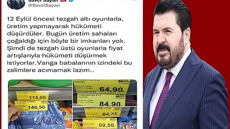 Başkan Sayan: Bu zalimlere acımamak lazım!