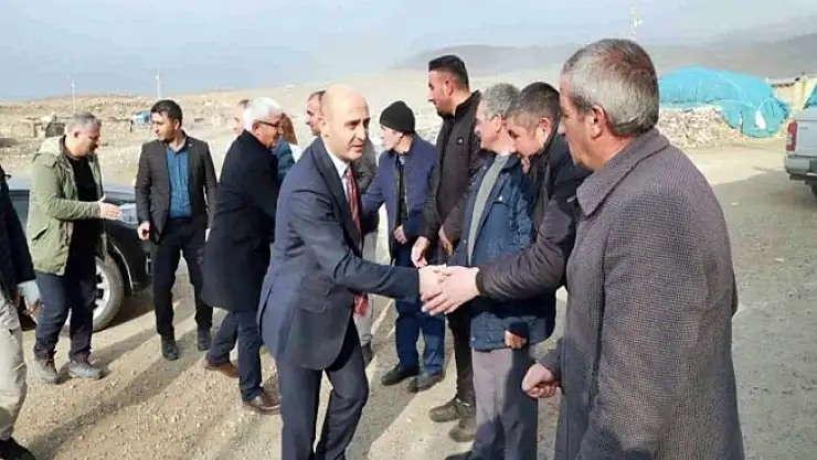 Kaymakam Ekinci, Kutlubulak köyünü ziyaret etti