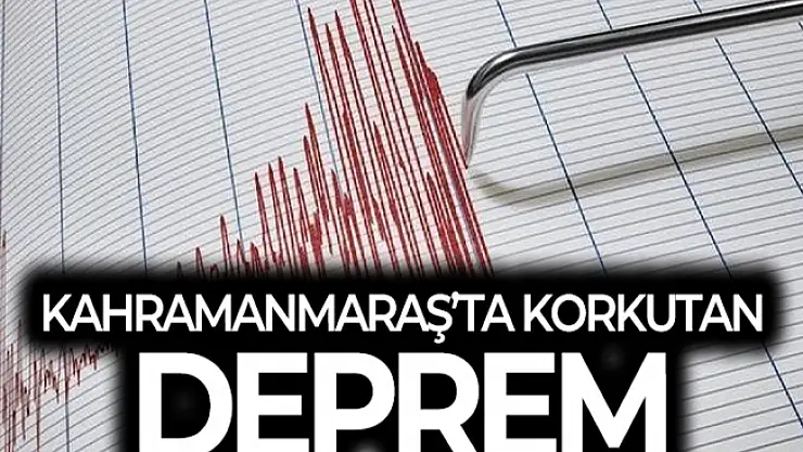 Kahramanmaraş'ta yine deprem oldu. Bu sefer Göksun ilçesinde 5.1 büyüklüğünde deprem meydana geldi