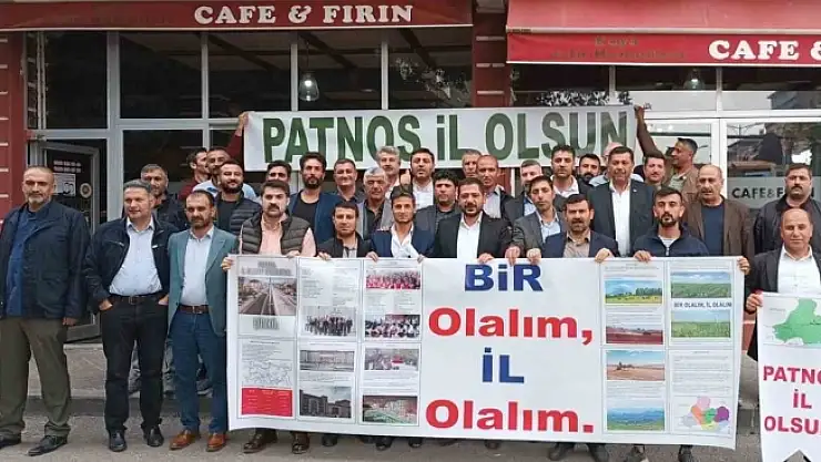 Ağrı'nın Patnos ilçesinde 'Bir Olalım İl Olalım' sloganı adı altında bir araya gelen STK'lar bir ilke imza attı