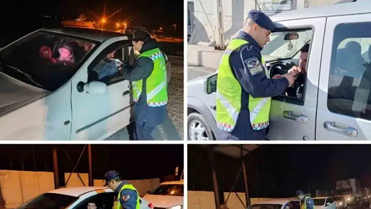 Ağrı'da sürücülere 118 bin lira ceza kesildi