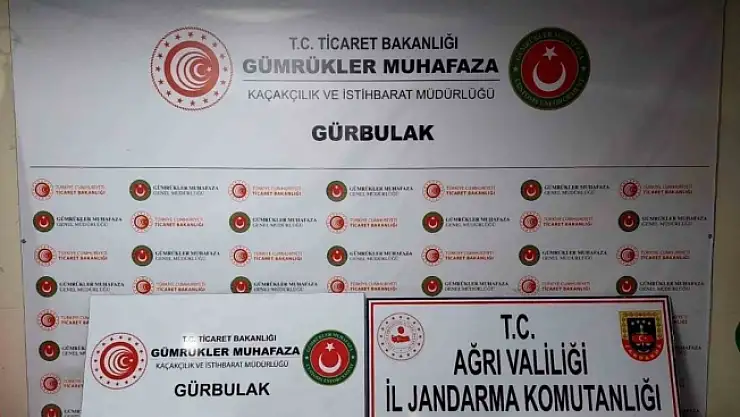 Ağrı'da gümrük kaçağı insan saçı ele geçirildi