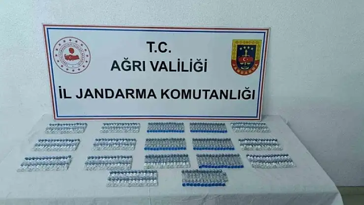 Ağrı'da 1 milyon 681 bin lira değerinde botoks ele geçirildi