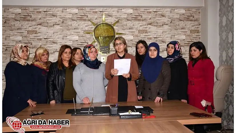AK Parti Ağrı Kadın Kollarından 28 Şubat Açıklaması