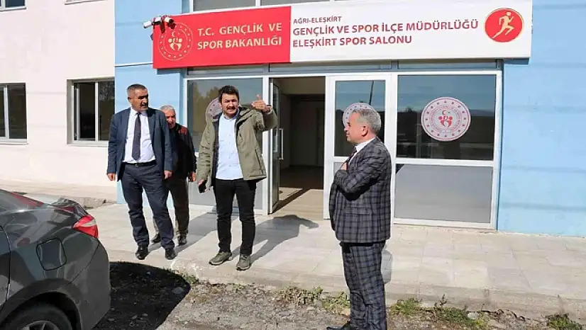 Müdür İsmail Çalgan, Eleşkirt'te incelemelerde bulundu