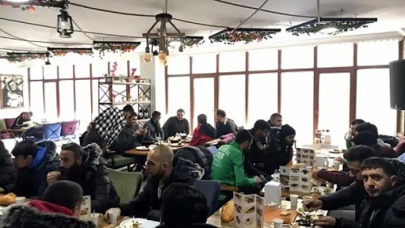 Kaymakam Alper Balcı, sporcularla yemekte buluştu