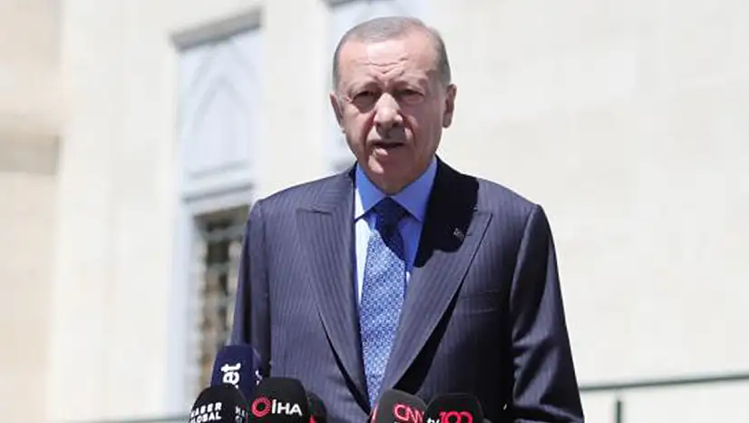 Cumhurbaşkanı Erdoğan: 'Terör örgütlerinin bir güvenlik örgütü olan NATO'ya girmesine evet diyemeyiz'