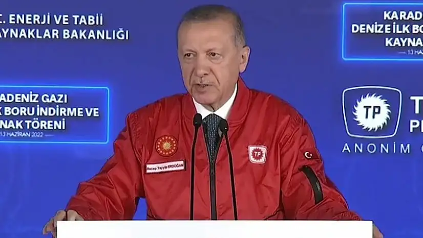 Karadeniz gazı için ilk kaynak yapıldı