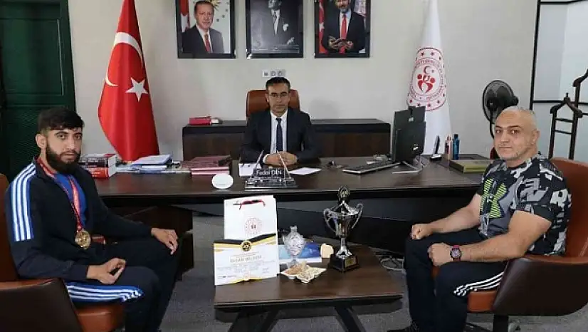 İl Müdürü Fedai Din, Sezer Aydemir ile bir araya geldi