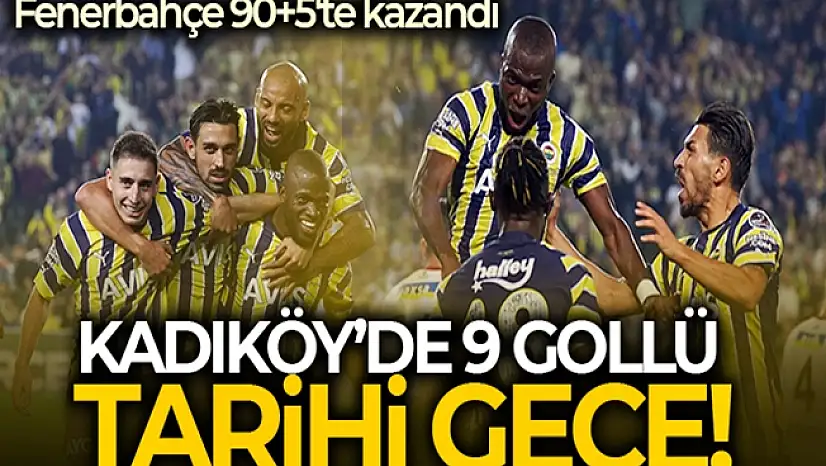 Fenerbahçe 5 golle kazandı!