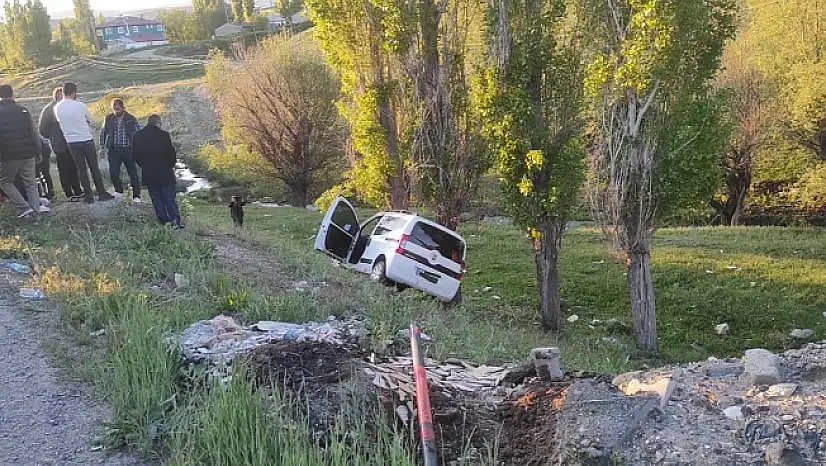 Ağrı'da yola çıkan inek kazaya neden oldu: 6 yaralı