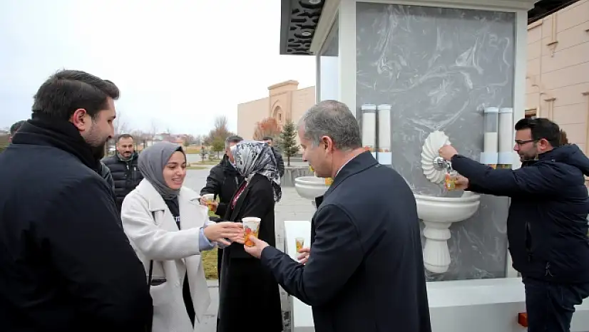 AİÇÜ'de 'Çorba Çeşmesi' Hizmete Açıldı: Öğrencilere Sıcak Destek