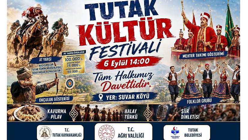 Tutak'ta Festival Heyecanı: Kültür, Gelenek ve At Yarışları Bir Arada